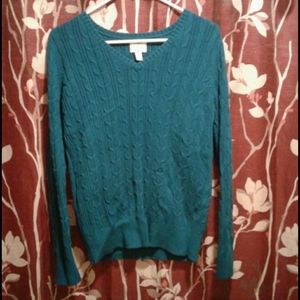 Teal Sweater